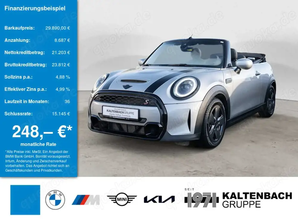 MINI Cooper S Cabrio MINI Yours Trim LED NAVI SHZ