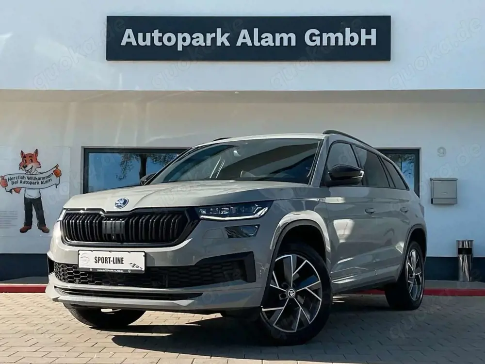 Skoda Kodiaq Sportline 4x4 AHK Lane Matrix ViCo 7 Sitz