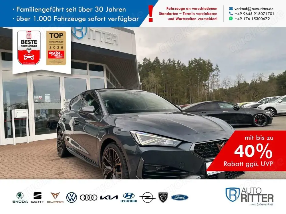 CUPRA Leon 1.4 e-HYBRID Pano+SHZ+Sport-Schalensitze