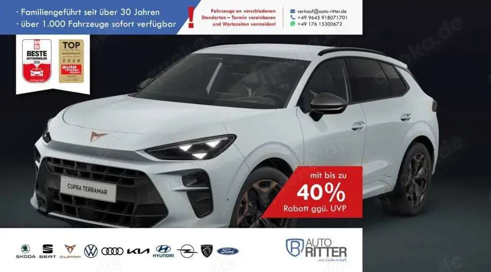 CUPRA Terramar VZ ACC|HuD|RFK|PANO|LED|Carplay|Klim...