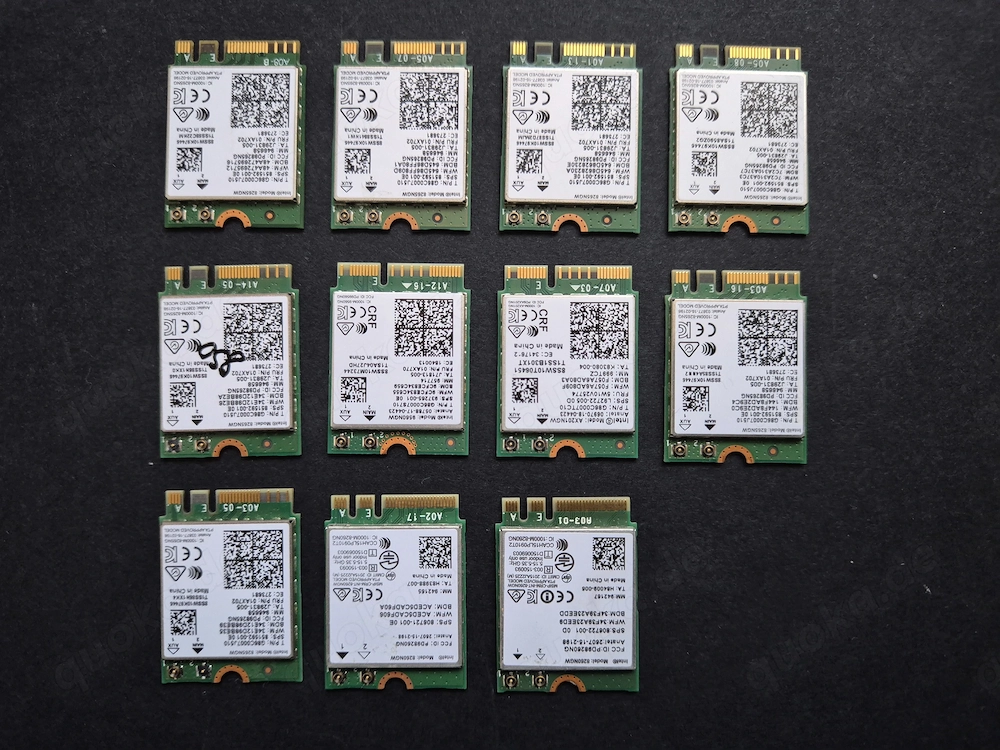Notebook WLAN-Karten pro stück 5 Euro