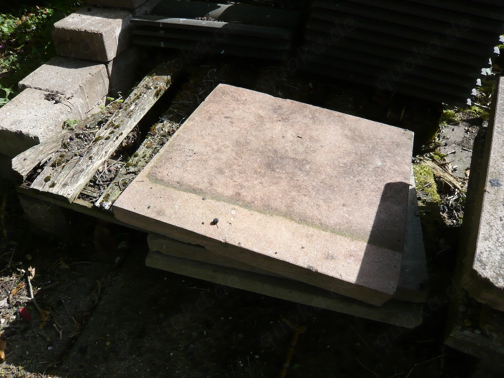Gartenplatten divers