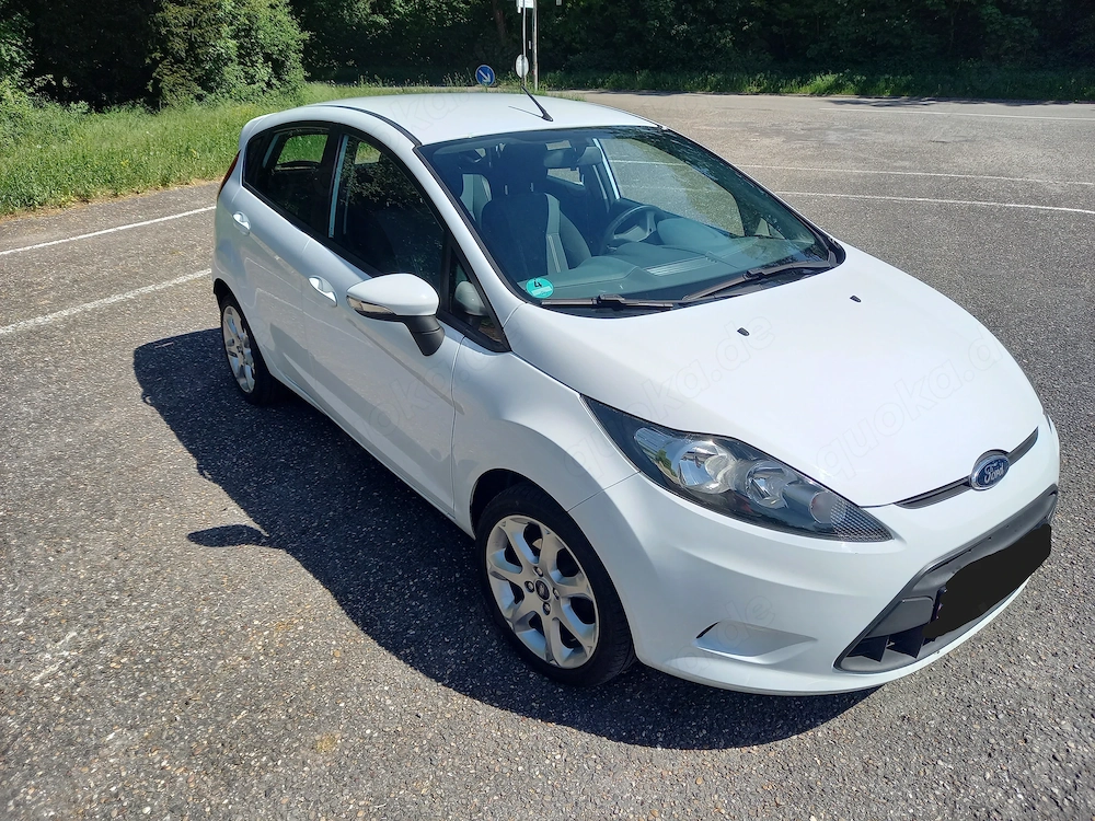 Ford Fiesta Trend 1,4, weiß, 5-türig, TÜV neu