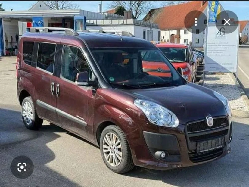Fiat Doblo Turbo Diesel 1,9 Liter 135 PS   Km 270.000  PS 155  Anhänger kupplung   USB Radio   Anhän