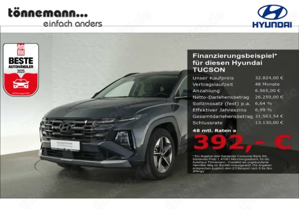 Hyundai TUCSON FACELIFT HEV TREND AT+LED MATRIXLICHT+NAVI+RÜCKFAH