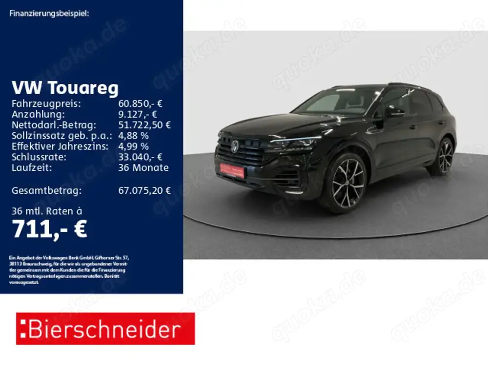 Volkswagen Touareg 3.0 TSI R-Line Black AHK MATRIX PANO STA