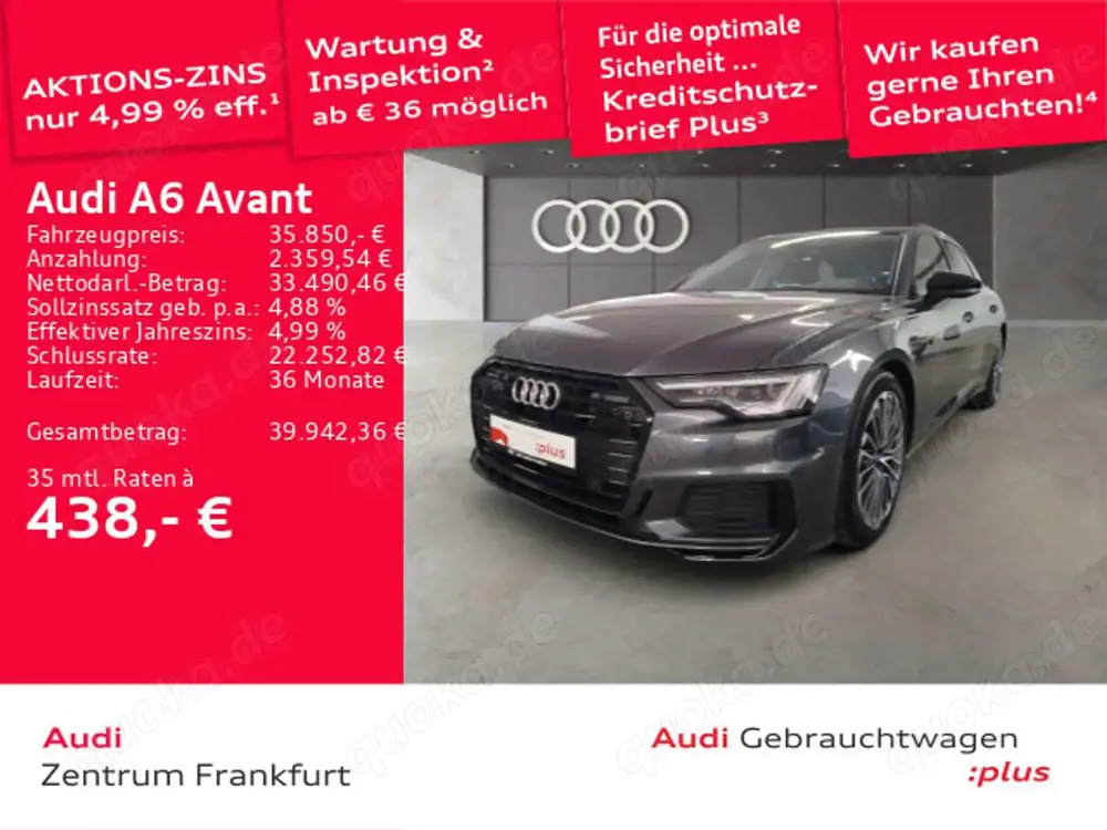 Audi A6 TFSI e sport quattro MatrixLED AHK DAB