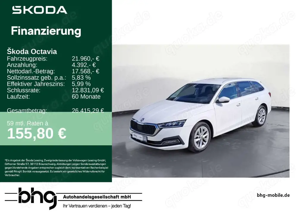 Skoda Octavia Combi 2.0 TDI DSG Style *AHK*NAVI*ACC*
