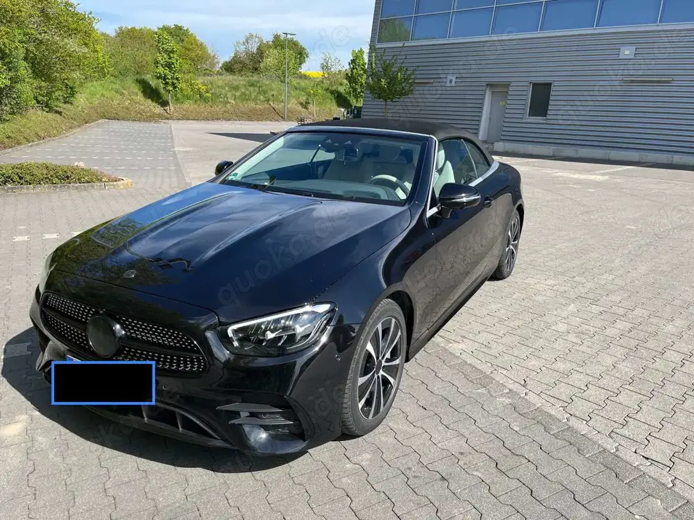 Mercedes-Benz E 450 „Mercedes E 450 4Matic Cabrio AMG | Burmester | HUD | helle Lederausst. | Junge 