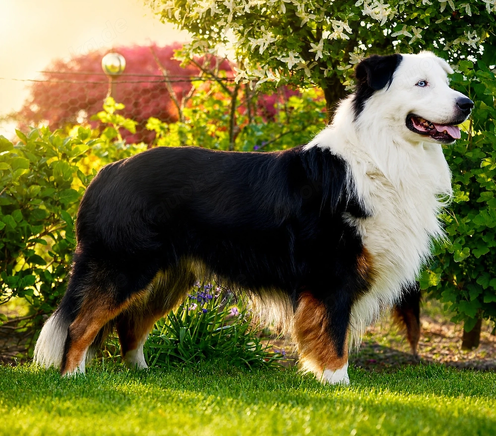 Australian Shepherd Black Tri Erfahrener Deckrüde (Kein Verkauf)