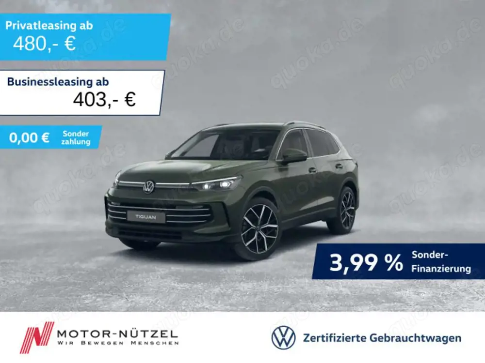 Volkswagen Tiguan 2.0 TSI 4M ELEGANCE 5JG+MATRIX+AHK+STDHZG