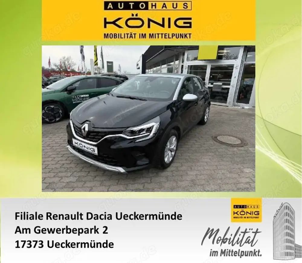 Renault Captur EQUILIBRE TCe 90*Klima*Radio*PDC