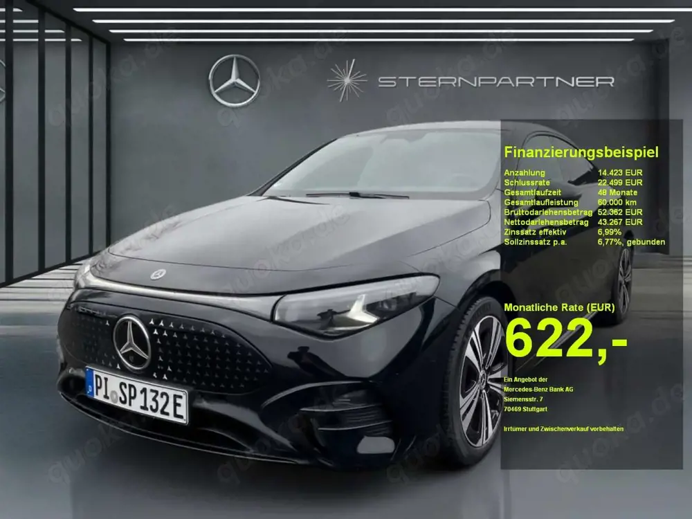 Mercedes-Benz CLA 250 + mit EQ Technologie +AMG+Night+Memory