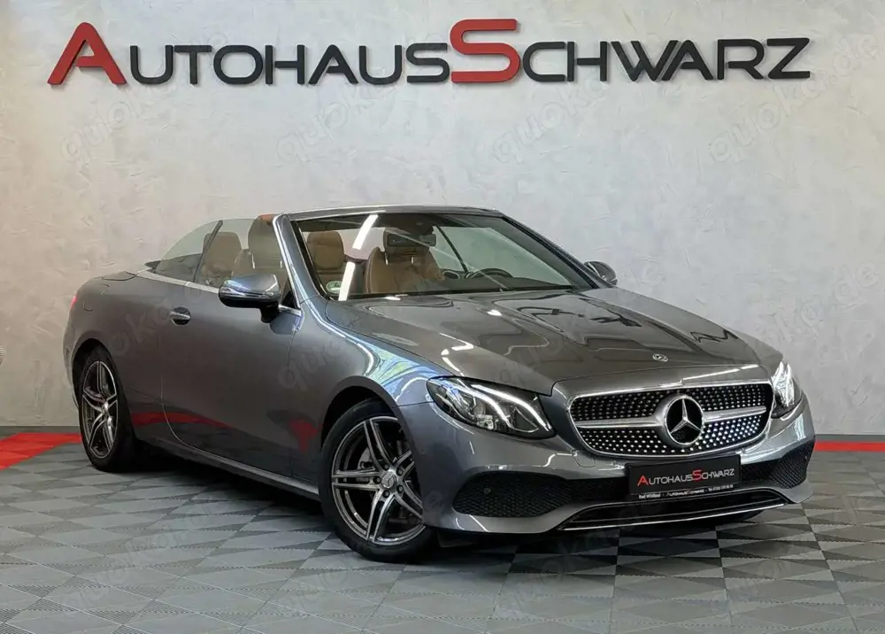 Mercedes-Benz E 200 E200 Cabrio LED Leder Tempo Kamera FahrAss.
