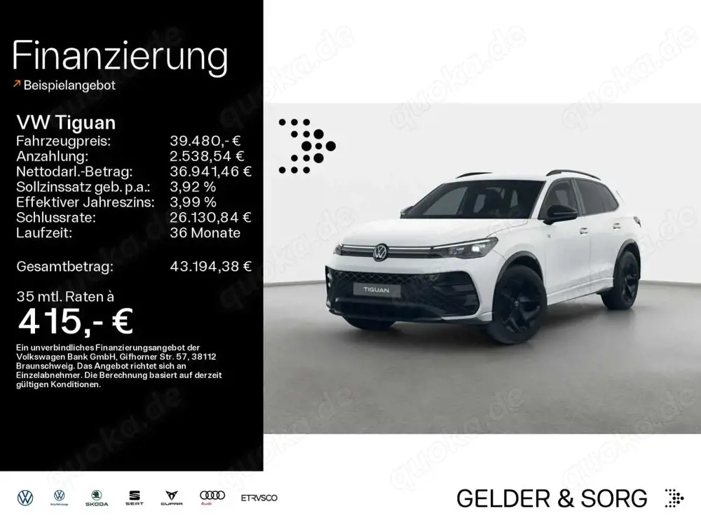 Volkswagen Tiguan 1.5 eTSI R-Line LED-Plus*Massage*RFK*ACC