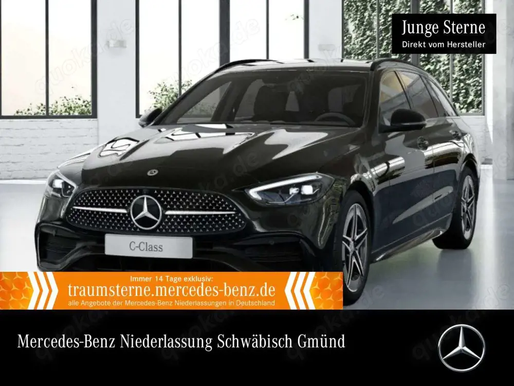 Mercedes-Benz C 300 T AMG+NIGHT+360+LED+STHZG+TOTW+KEYLESS+9G