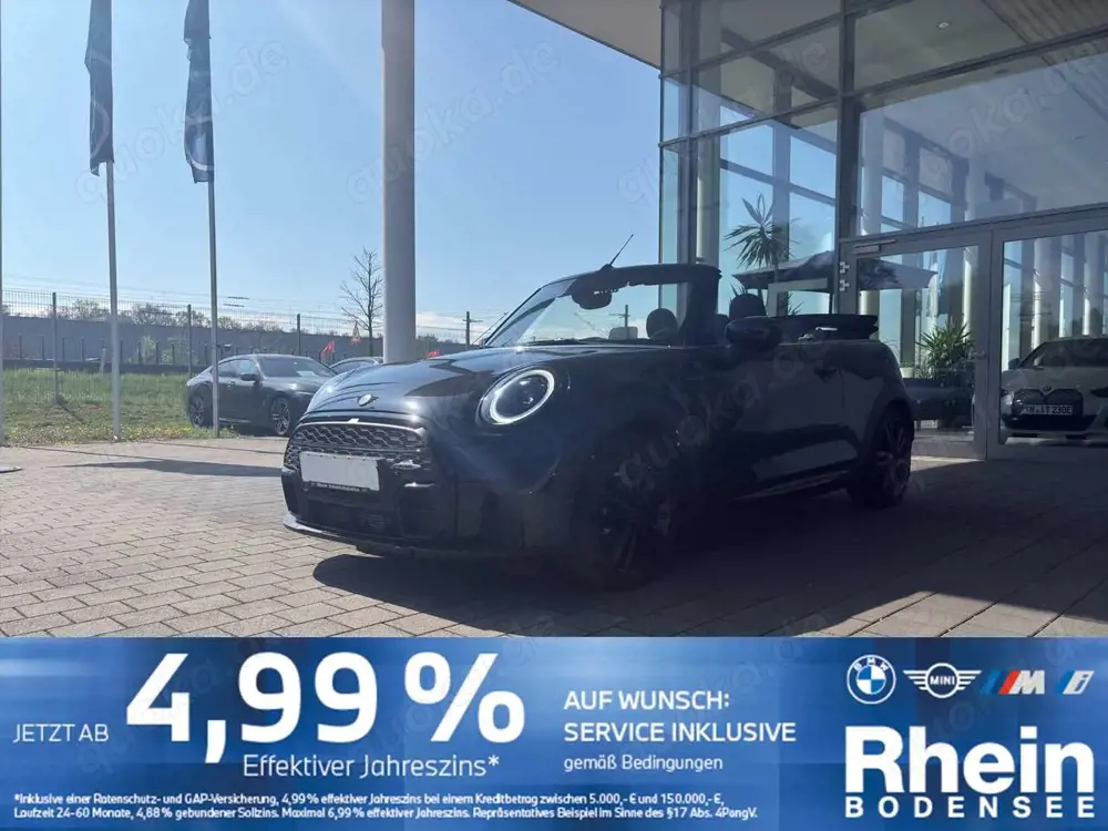 MINI Cooper Cabrio JCW-Kit HeadUp HK Rückfahrkamera