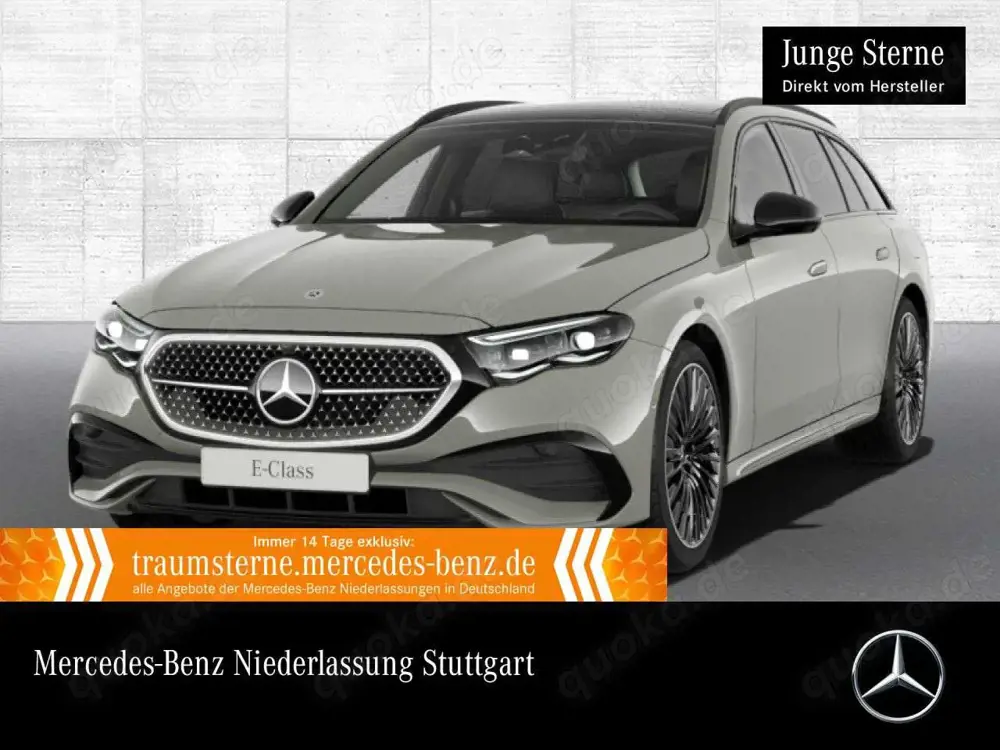 Mercedes-Benz E 300 de T 4M AMG Fahrass 360° Pano Burmester HUD