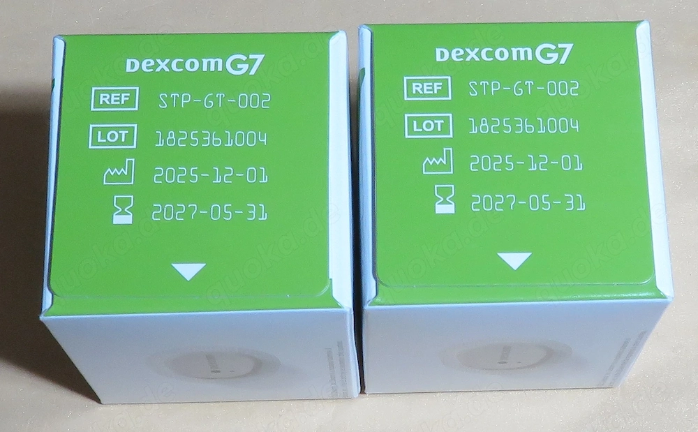Dexcom G7 Sensoren
