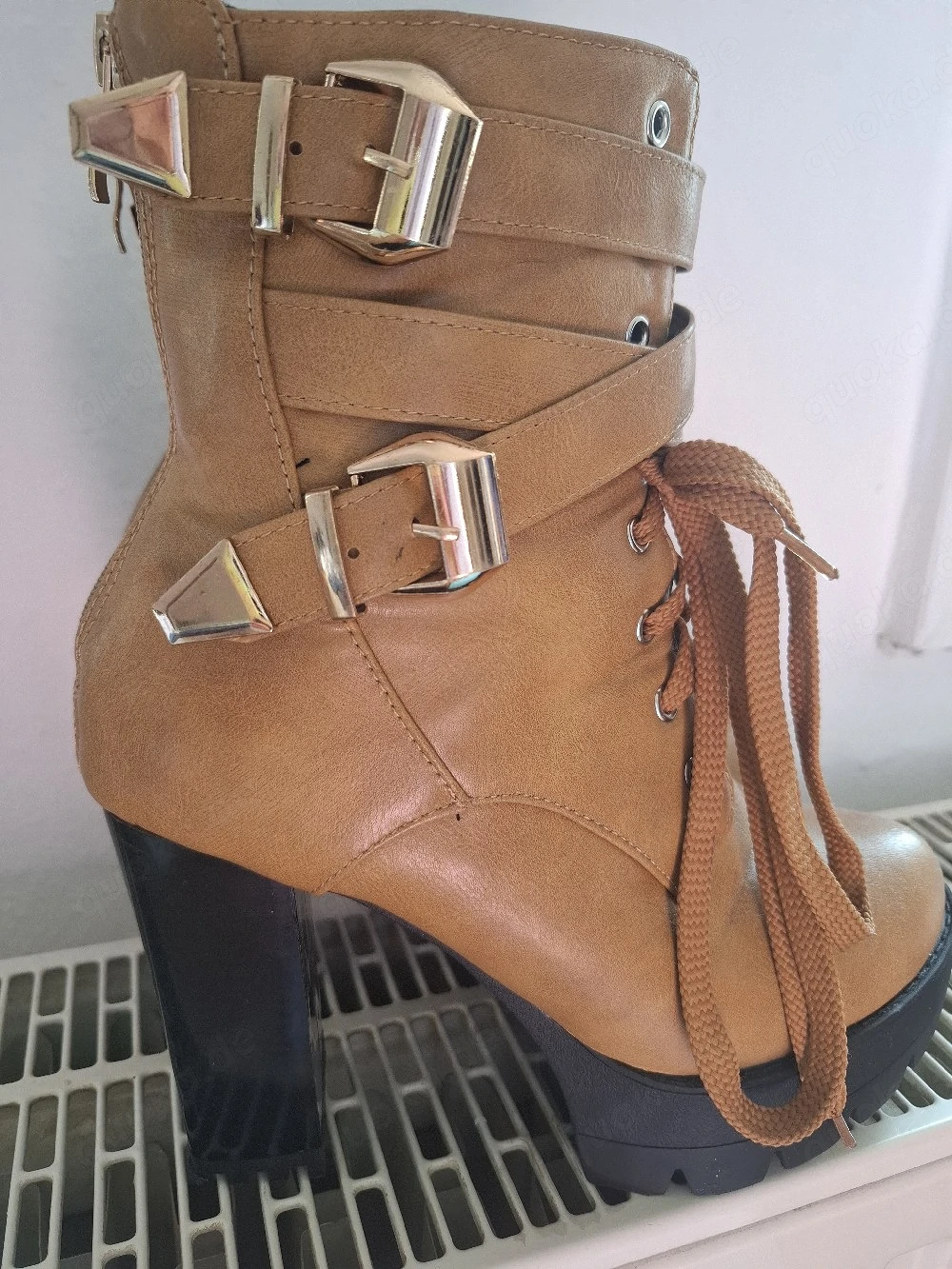 Stiefel Braun Leder