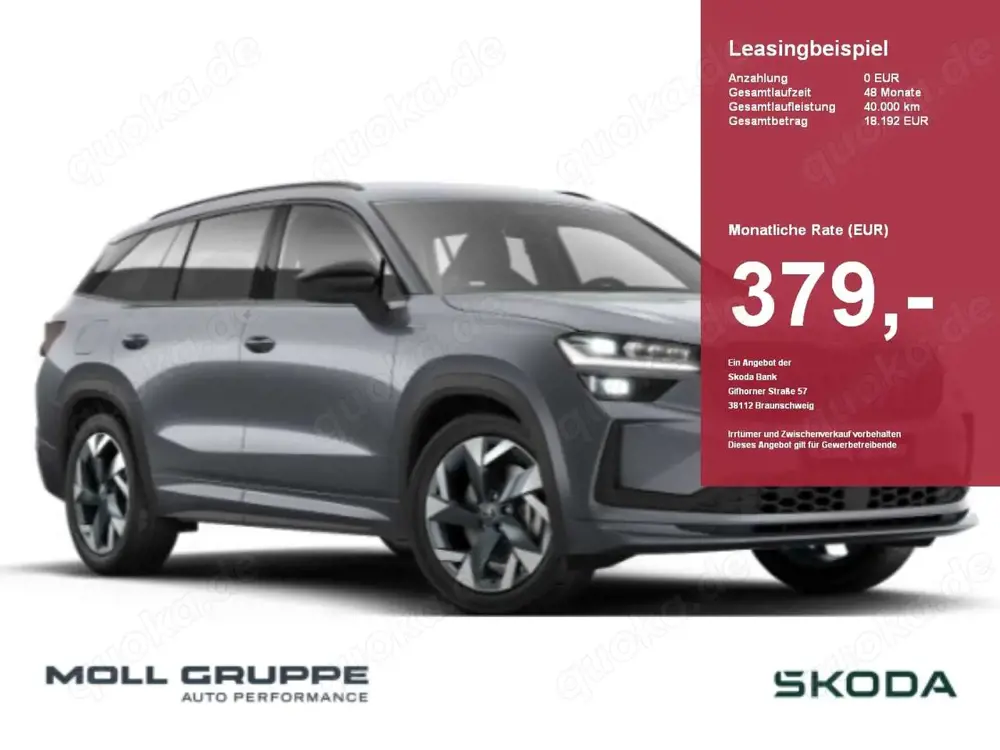 Skoda Kodiaq 2.0 TDI DSG Sportline ACC AHK AKUSTIKGLAS