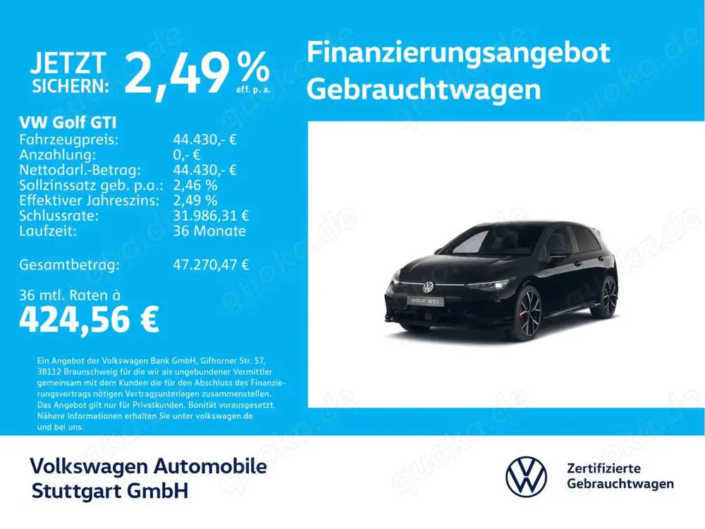 Volkswagen Golf GTI Clubsport 2.0 TSI DSG Navi Kamera Pano