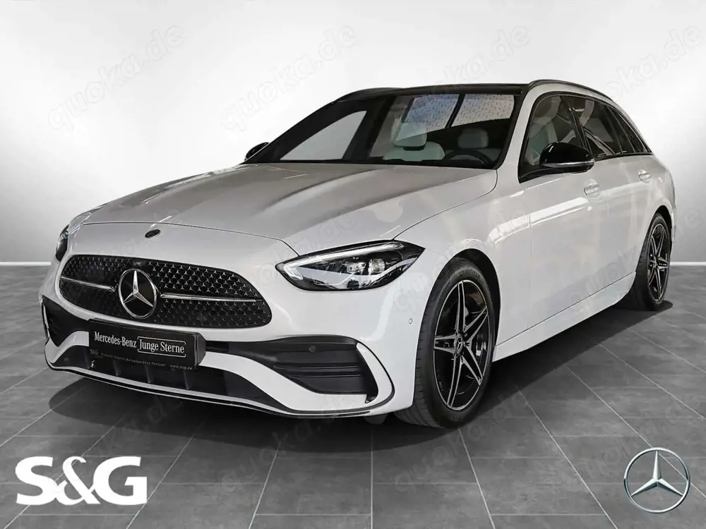 Mercedes-Benz C 200 d T AMG AHK+PANO+TOTWINKEL+DISTRO+360°+18"