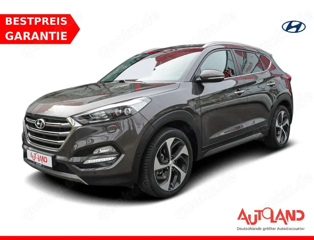 Hyundai TUCSON 2.0 CRDi 4WD LED Navi 4x Sitzheizung PDC AH