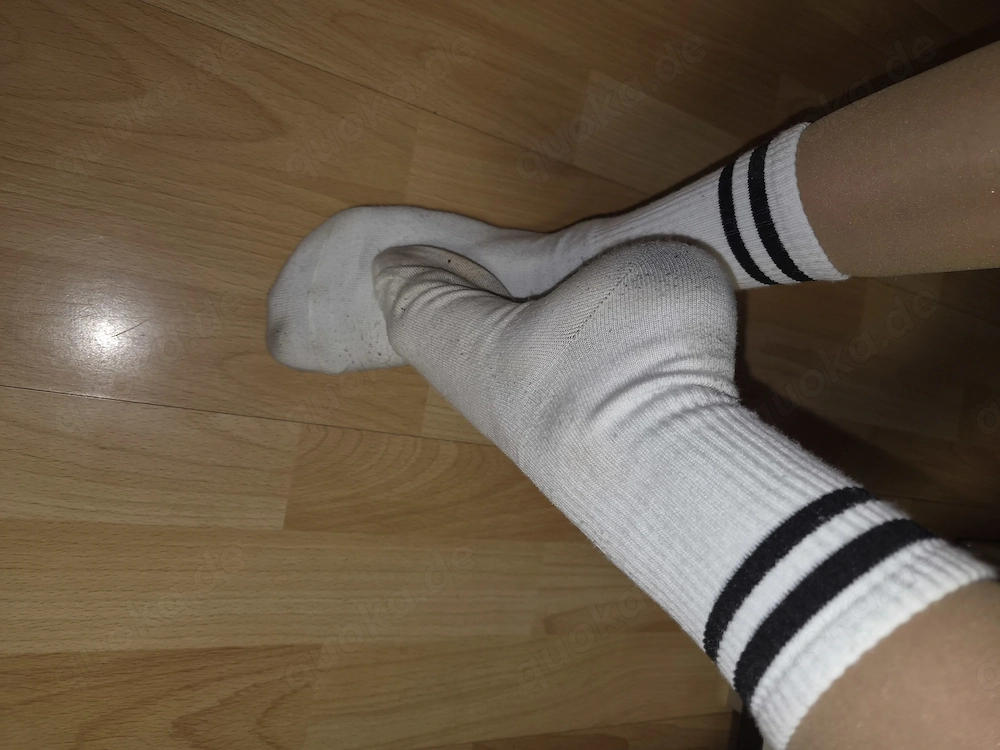 Socken intensiv getragen 