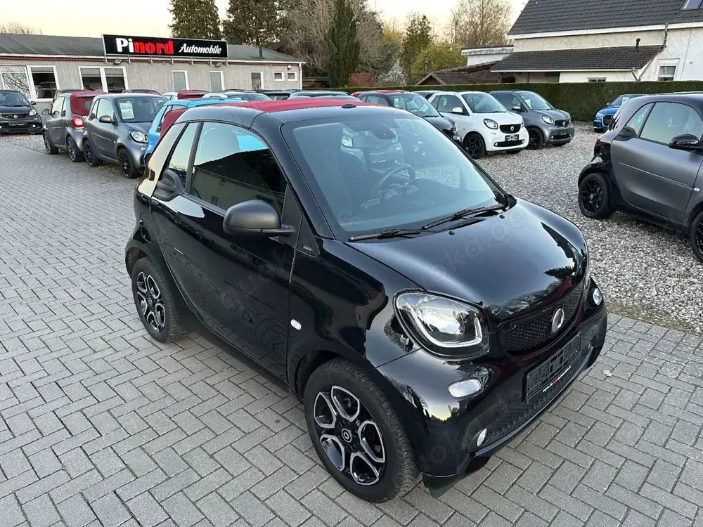 smart forTwo cabrio Passion LED-NAVI-KAM-90PS-ALU