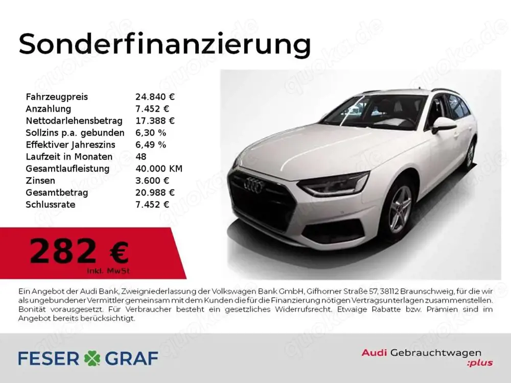 Audi A4 Avant 35 TDI S tronic Navi,Sportsitze,PDC