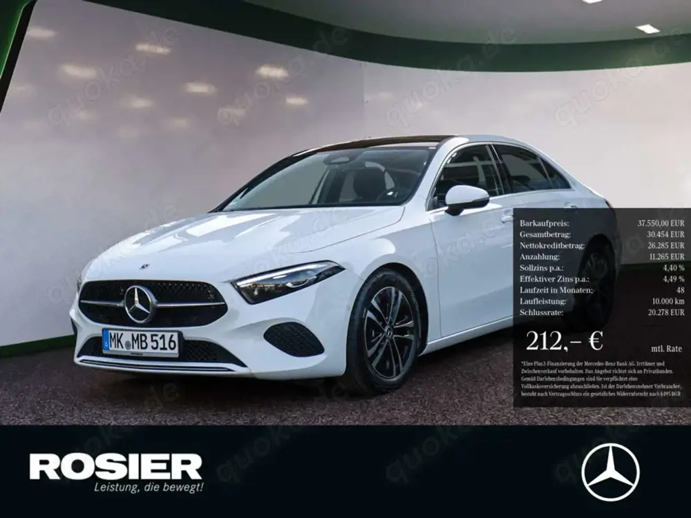 Mercedes-Benz A 180 Limo Progressive Line Advanced Plus AHK