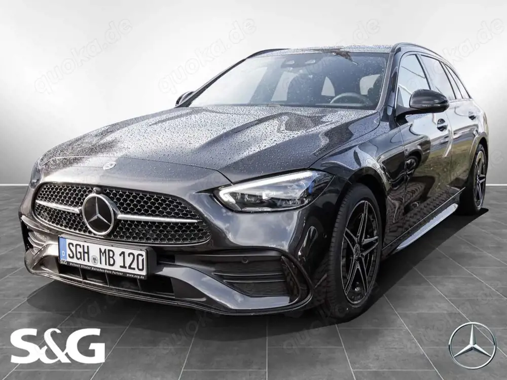 Mercedes-Benz C 220 d T AMG MBUX+360°+DIG-LED+Pano+AHK+Distron