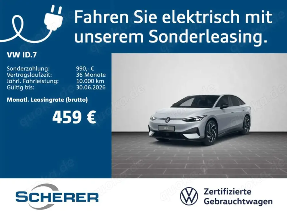 Volkswagen ID.7 Pro 360°KAMERA MATRIX ACC AHK