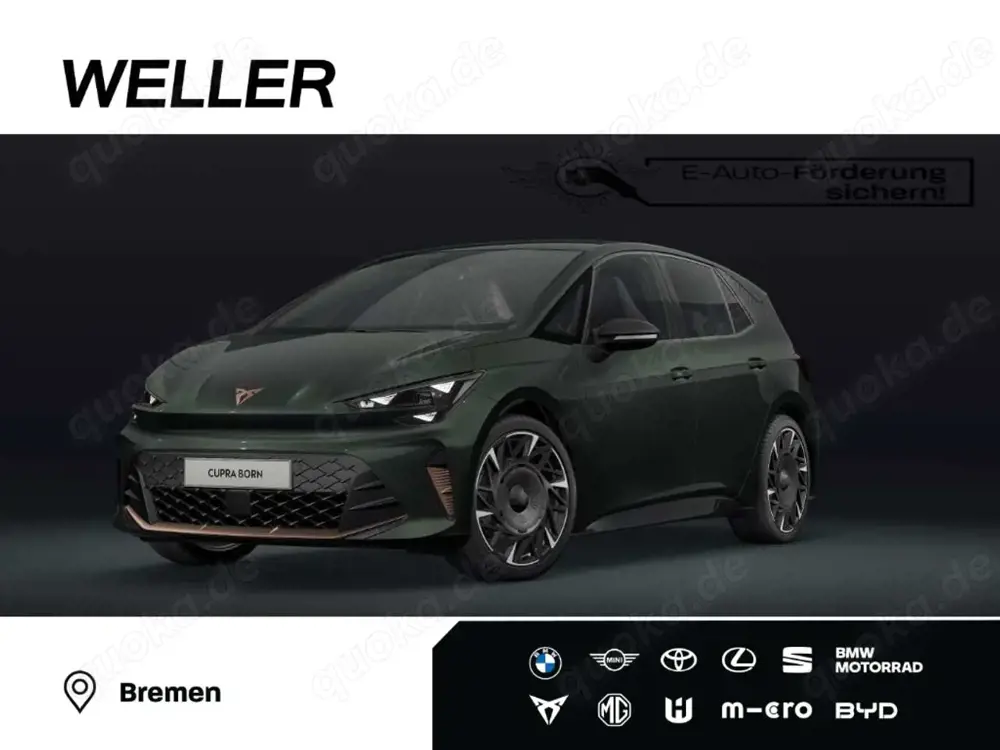 CUPRA Born 150kW/60kWh *LED*ACC*PDC*Totwinkel*CarPlay*
