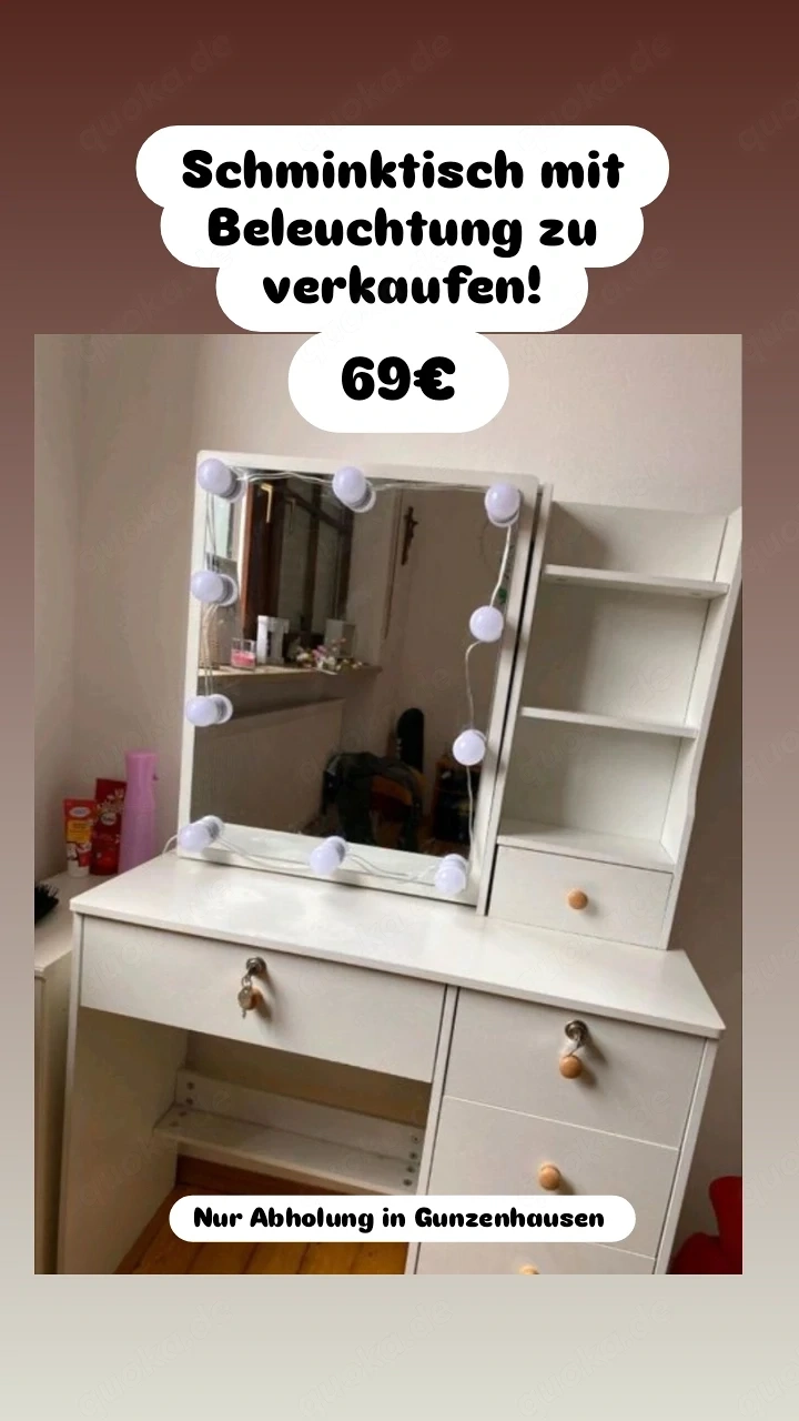 Schminktisch mit Beleuchtung 