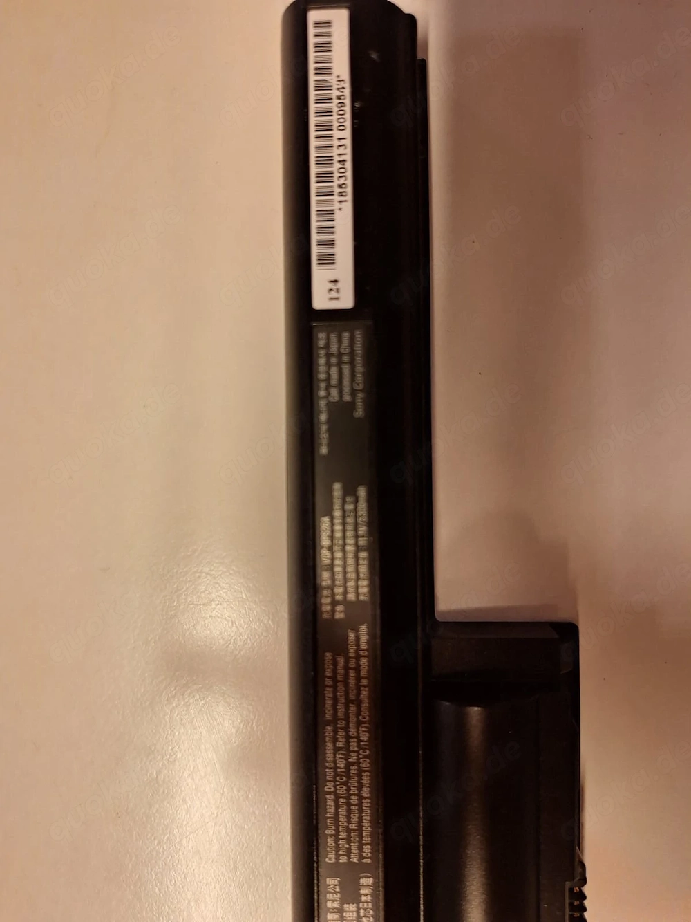 Sony Original Laptop Akku   Li Ion   nur für Bastler