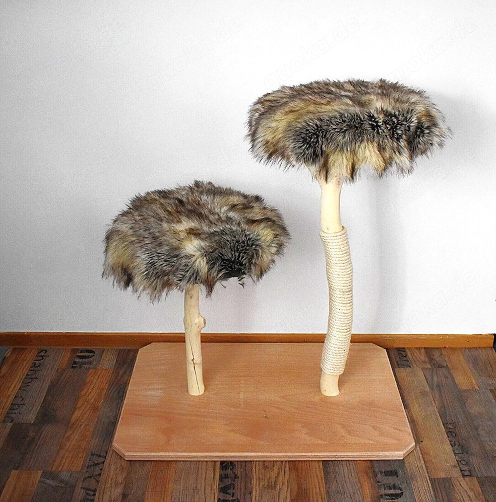 Naturholz Kratzbaum, Katzenbaum - Unikat, Handmade - SONDERPREIS !!!