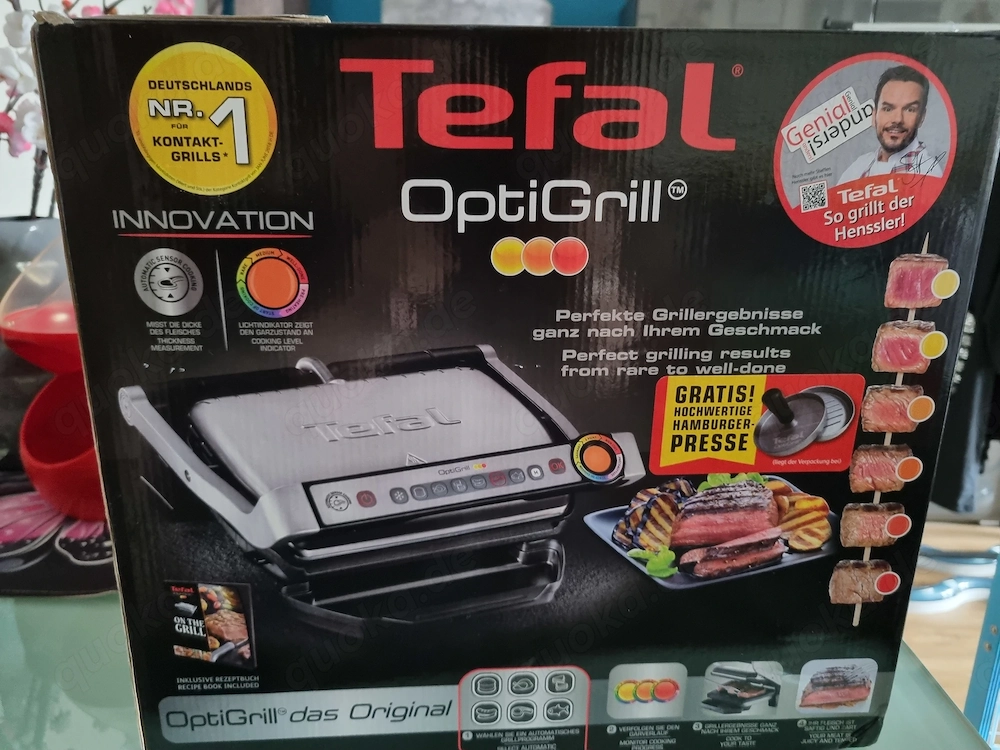 Tefal Optigrill kaum benutzt 