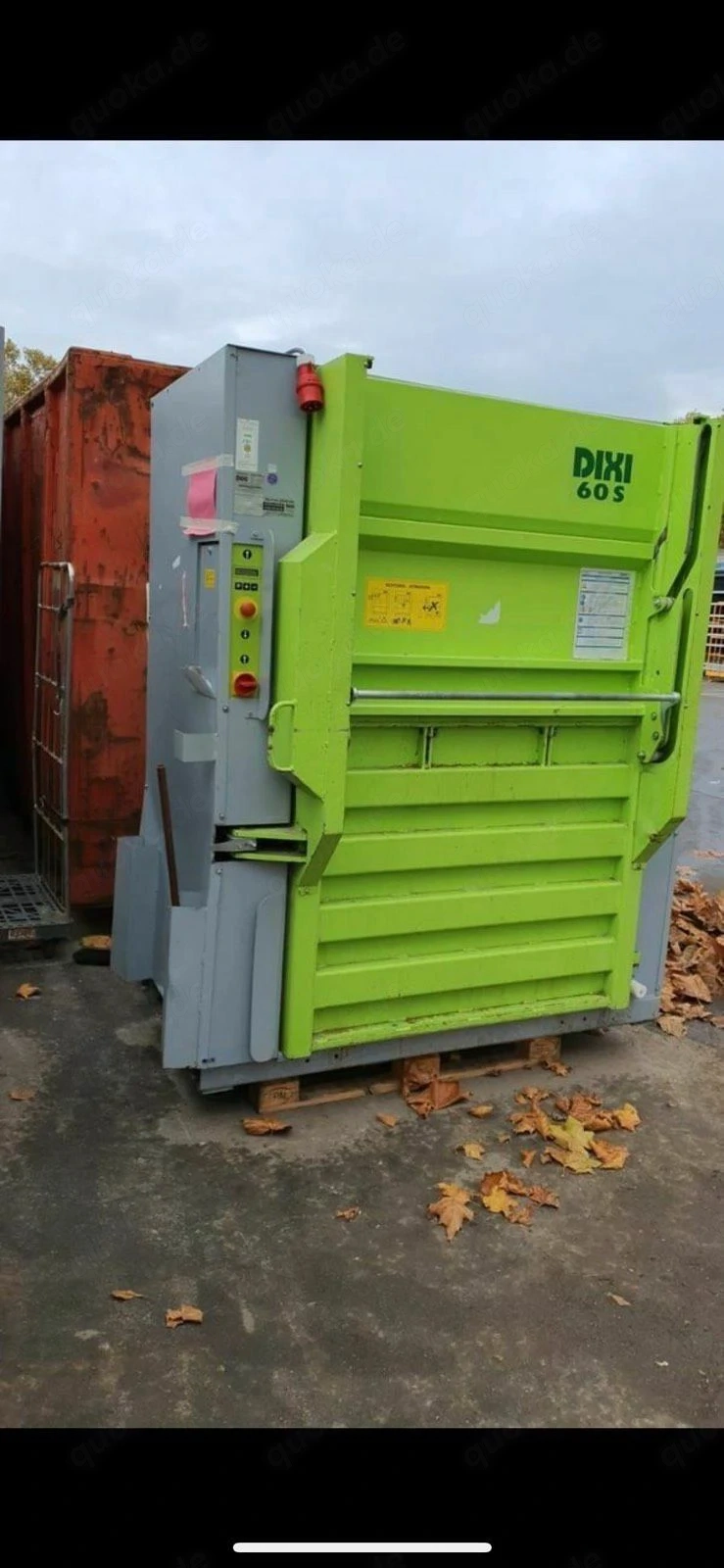 Papierpresse Kartonpresse Dixi60S , Compactor 3325 3620 HSM V 860
