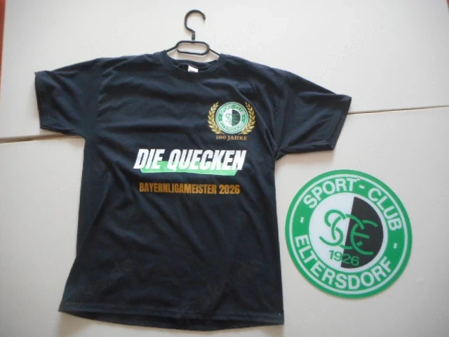 Meister T-Shirt 2026 SC Eltersdorf  Bayernliga  Fanartikel