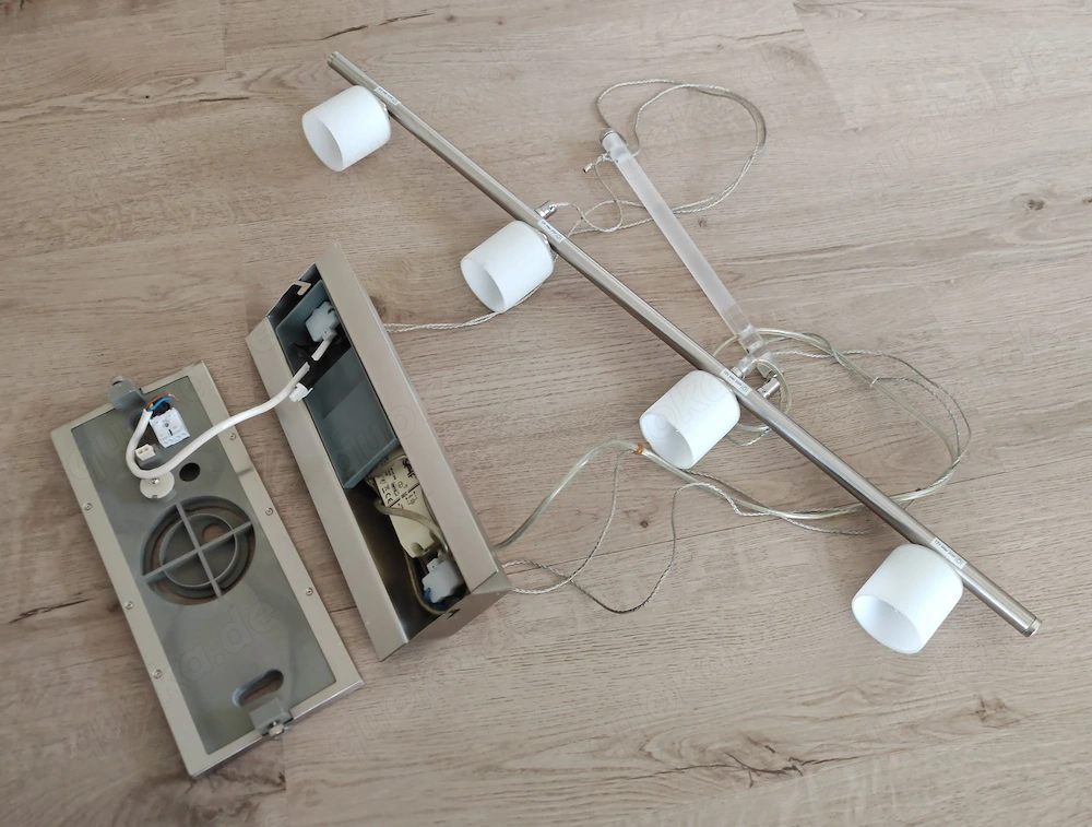 Designer-Esstischlampe   Deckenlampe mit Touch-Dimmer und Halogenlampen  Höhenverstellbar