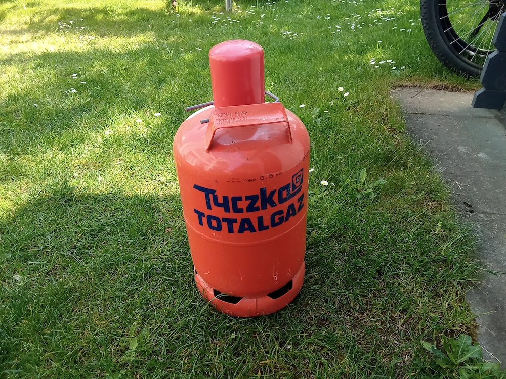 Propangasflasche leer 5 kg
