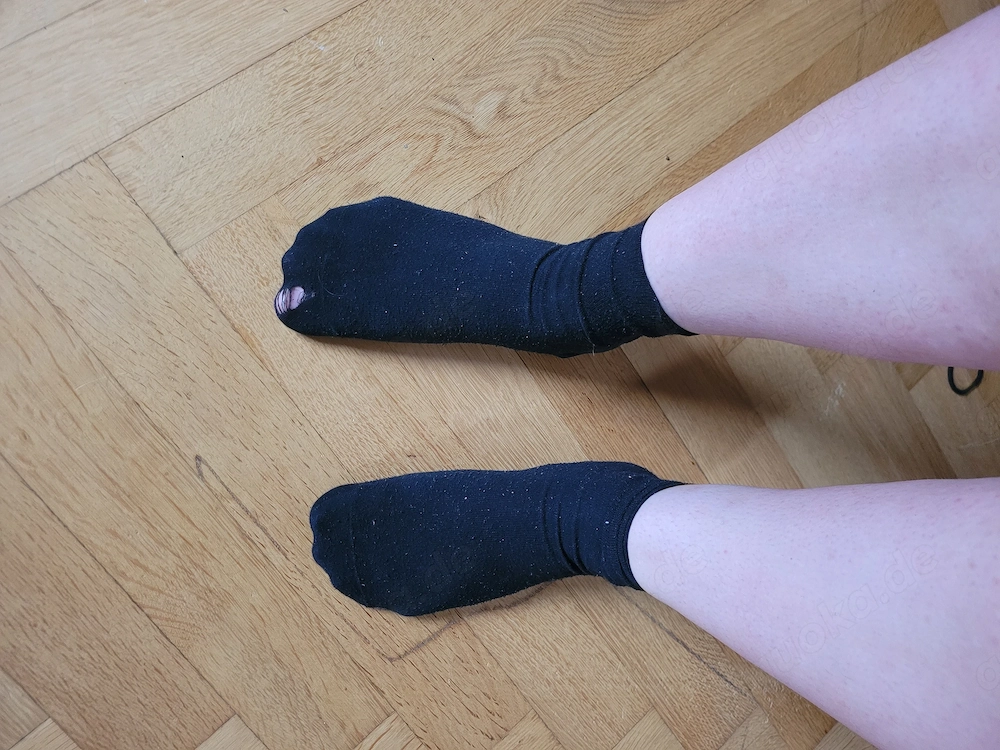 Getragen Socken 