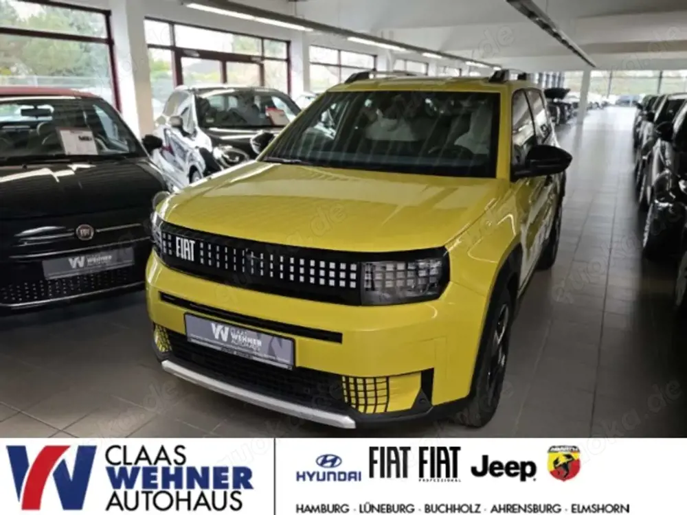 Fiat Grande Panda Fiat Hybrid La Prima Digitales Cockpit LED ACC App