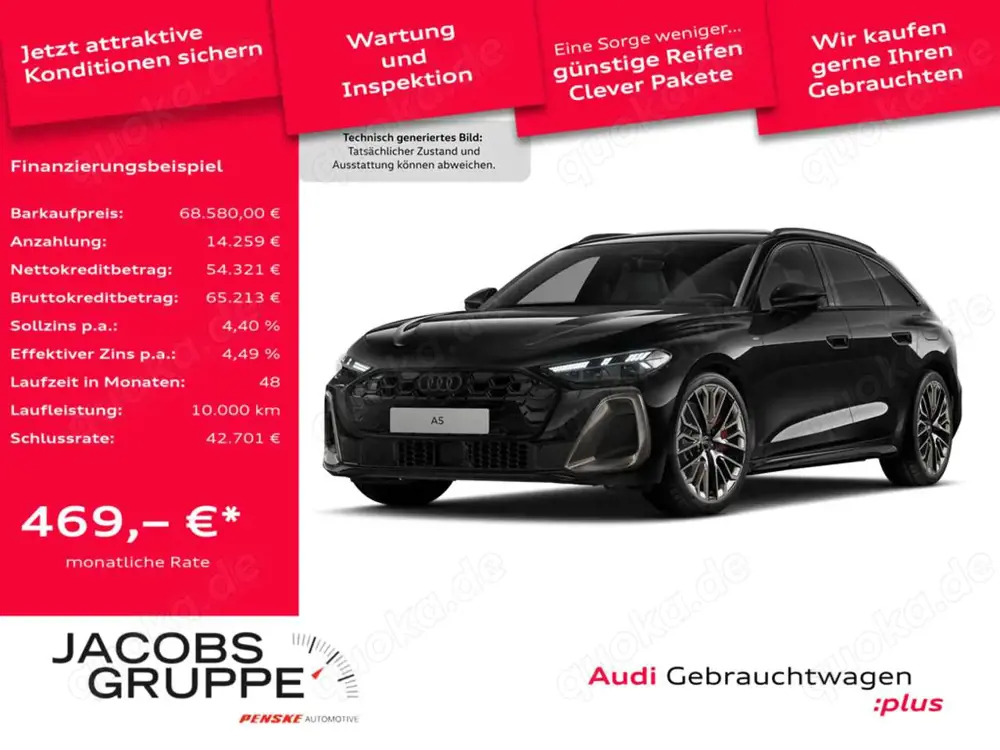 Audi A5 Avant 2.0 TFSI e quattro edition one S line AHK/Pano/Matrix/BO//HU