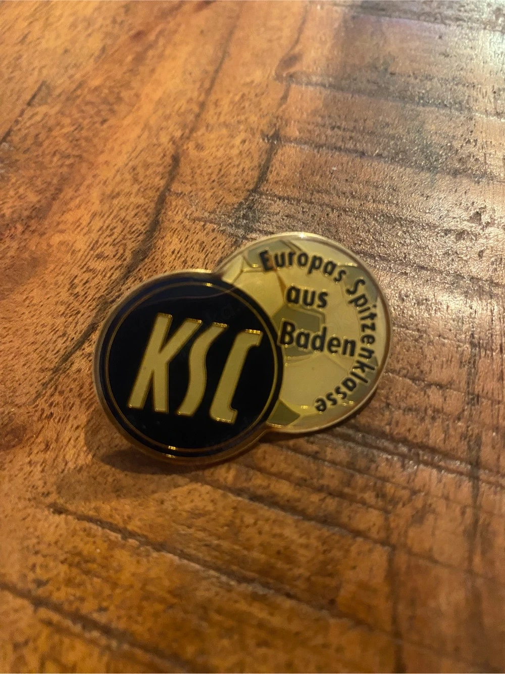 PIN KSC Karlsruher Sport Club Karlsruhe Fussball Anstecknadel