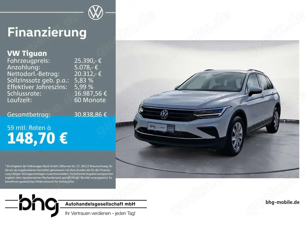 Volkswagen Tiguan 1.5 TSI