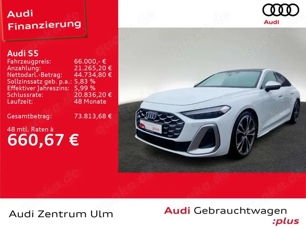 Audi S5 Lim TFSI Tech pro 20 BO HuD MATRIX NAVI PANO