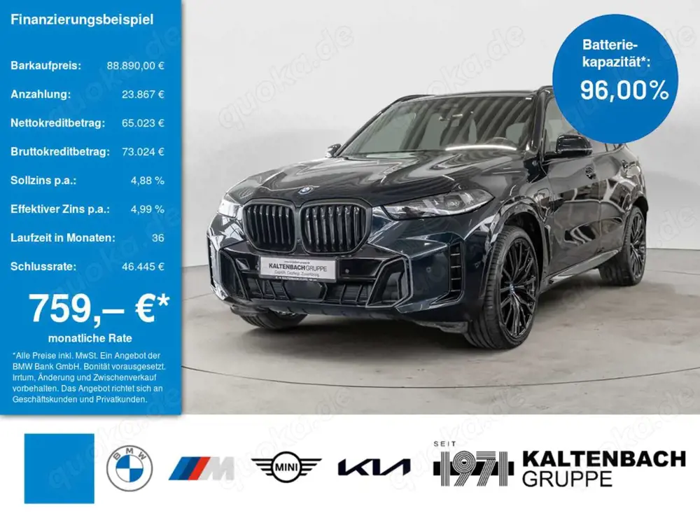 BMW X5 xDrive 50e M-Sport Pro PANO AHK HUD LED